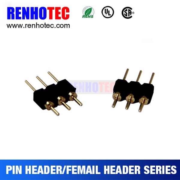 Straight SMT with 1_27mm Pitch Female Male Pin Header